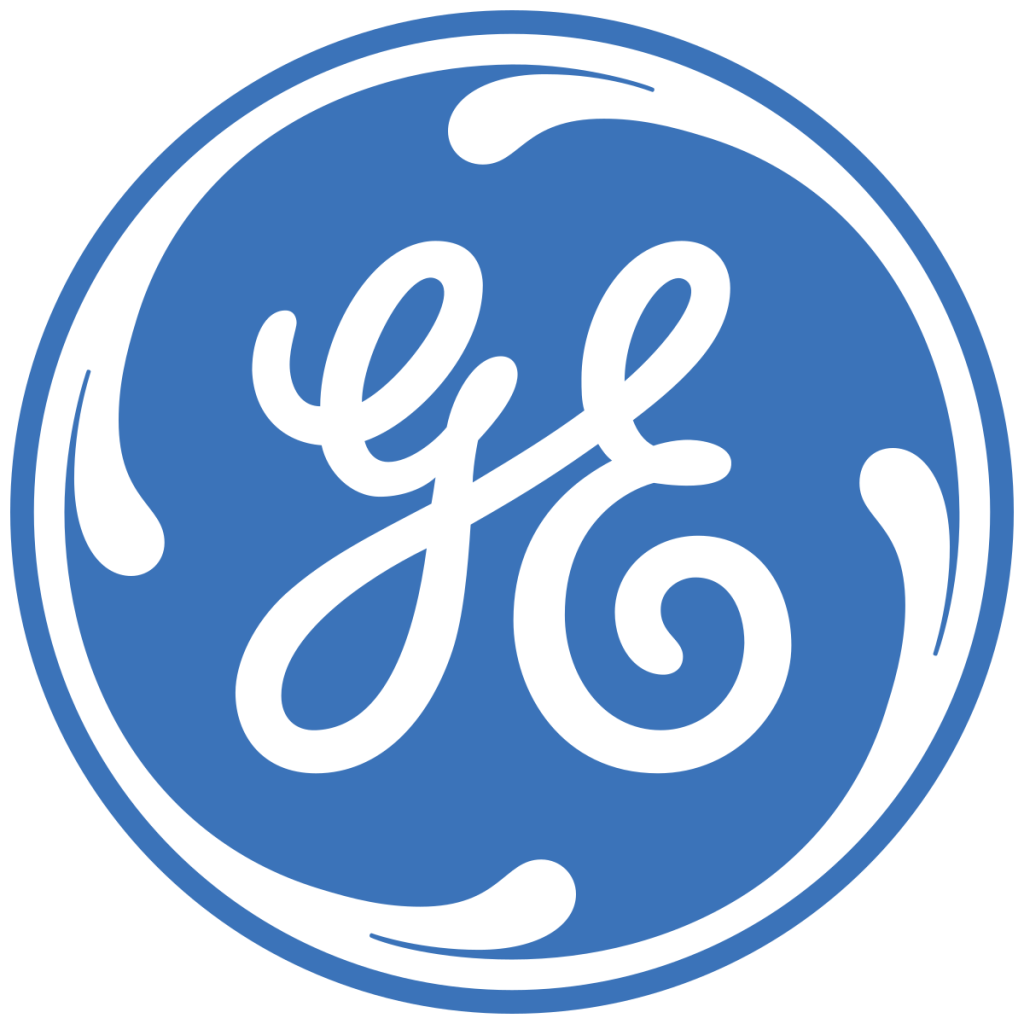 General Electric logo blue