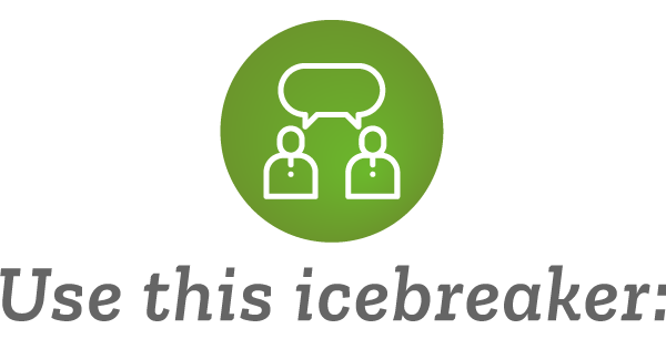 use this icebreaker